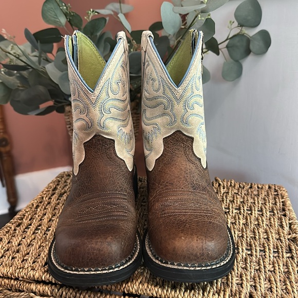 Ariat | women’s | Fatbaby | heritage | dapper | Western | 6B | cowboy | boots - Picture 7 of 16